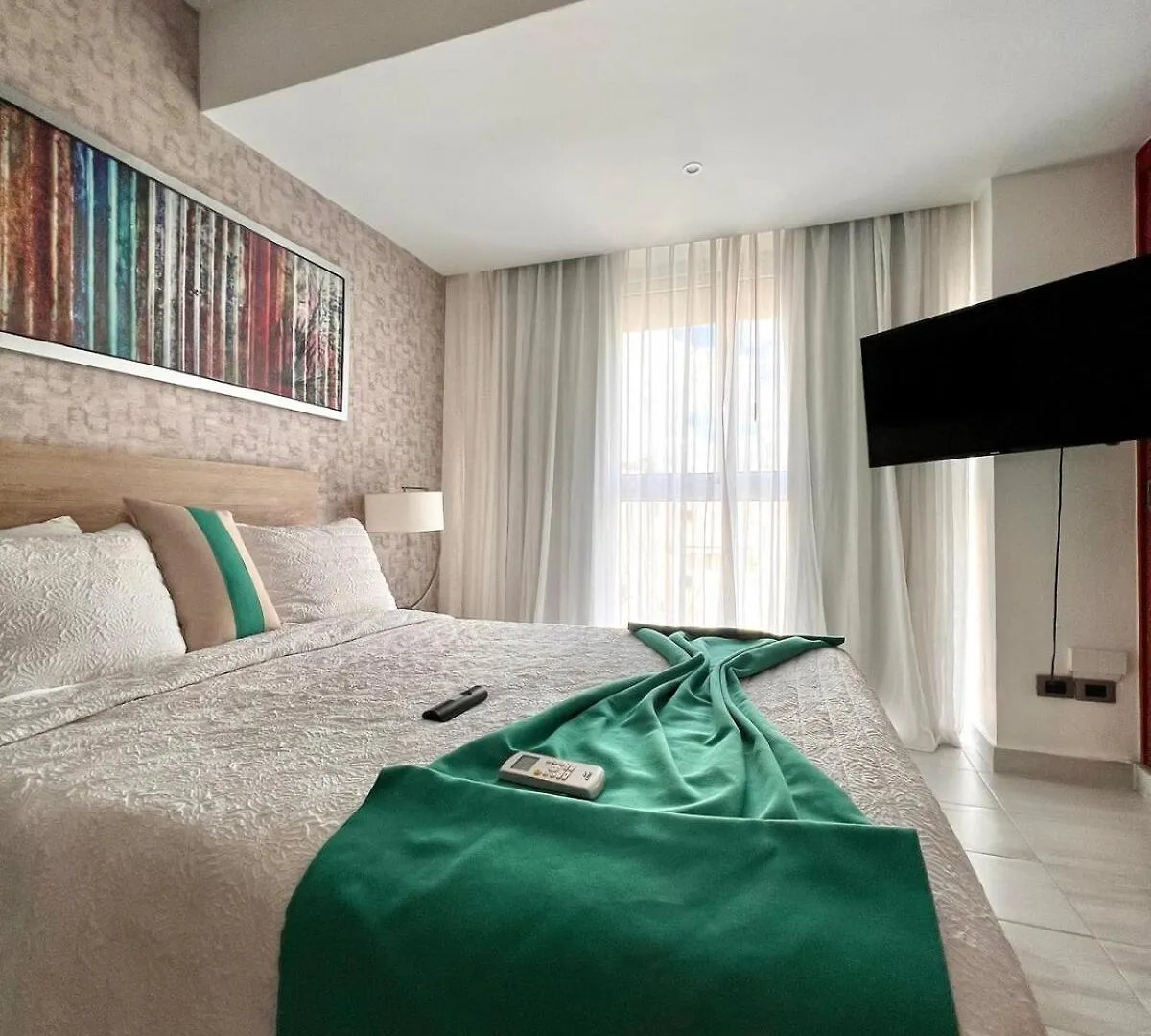Comodo Departamento Centrico Sd Santo Domingo Lägenhet